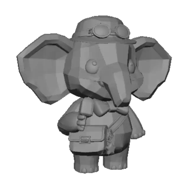 3D model for Elephant Explorer