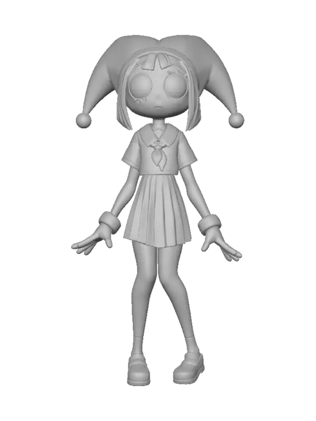 3D model for Jester Schoolgirl