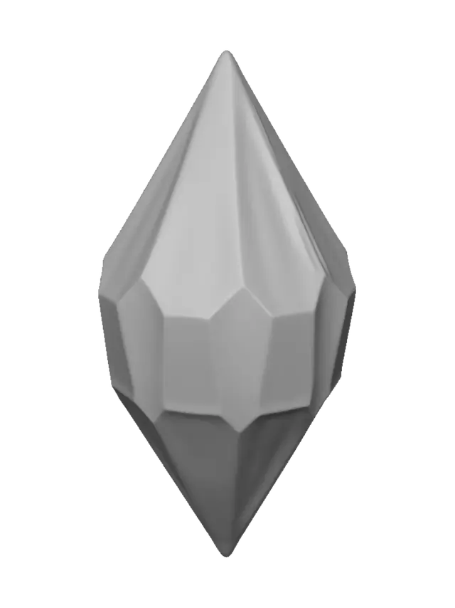 3D model for Blue Crystal Prism