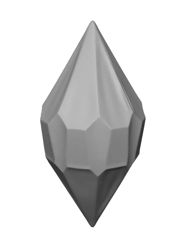 3D model for Blue Crystal Prism