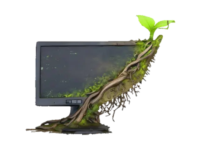 Tech Bloom - Engineered-3D-modell, genererad av AI