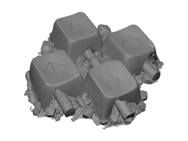 3D model for Arrows in Stone