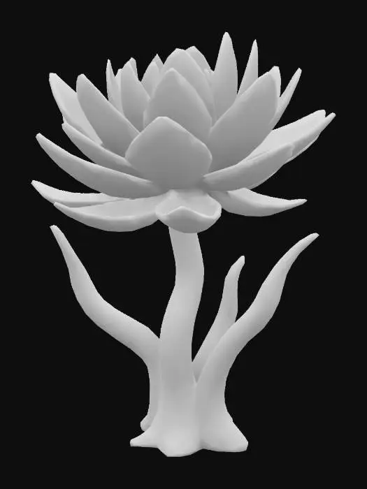 3D model for Luminescent Blossom