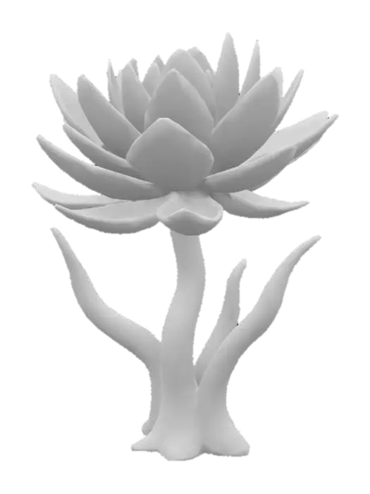 3D model for Luminescent Blossom
