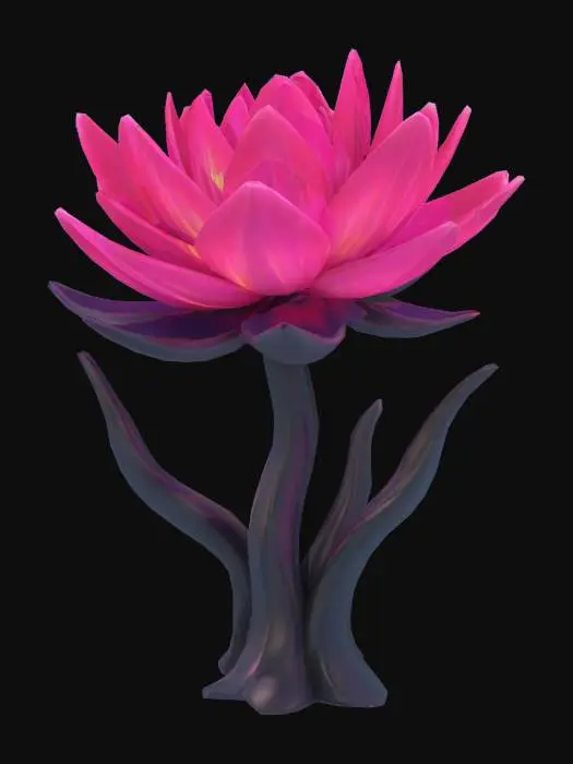 3D model for Luminescent Blossom