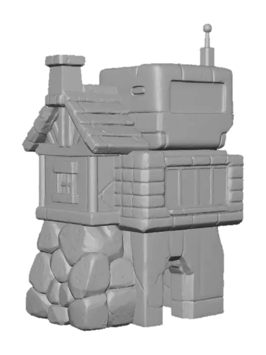 3D model for Hybrid Haven