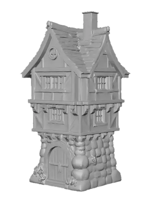 3D model for Timberstone Tower House