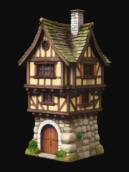 3D model for Timberstone Tower House