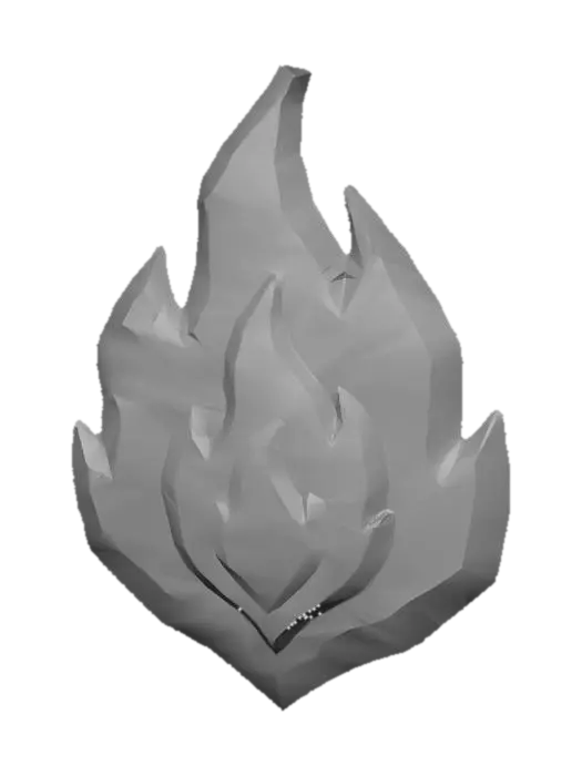 3D model for Flame Crest