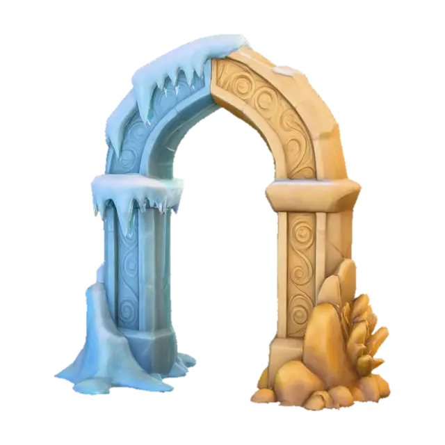 3D model for Dual Element Archway