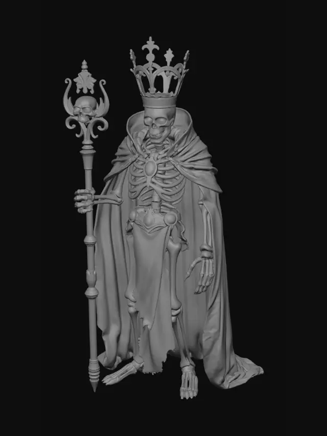 3D model for 骷髅王