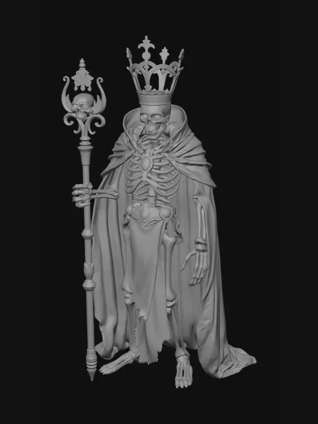 3D model for 骷髅王