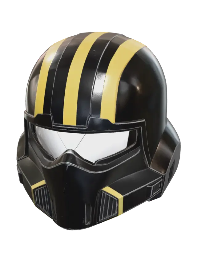 3D model for Stylized Helldiver Helmet