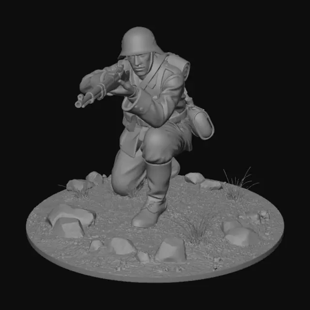 3D model for Winterfront Rifleman
