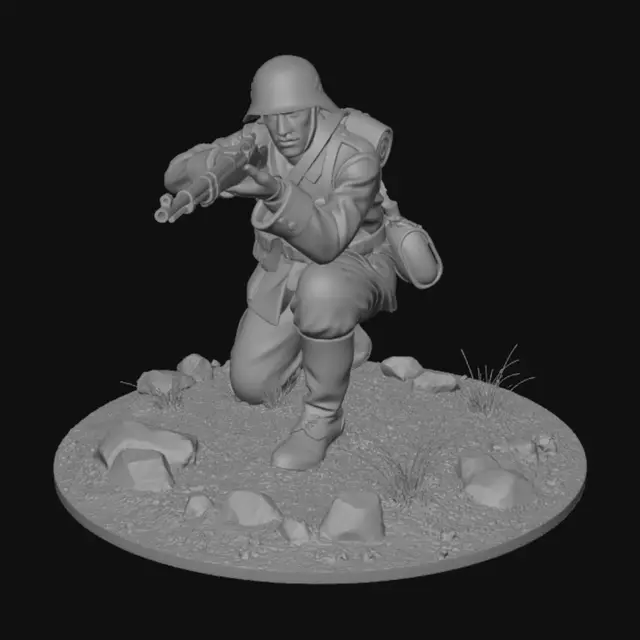 3D model for Winterfront Rifleman