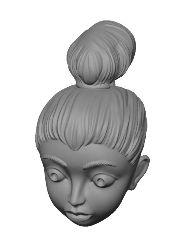 3D model for Wide-Eyed in Ink