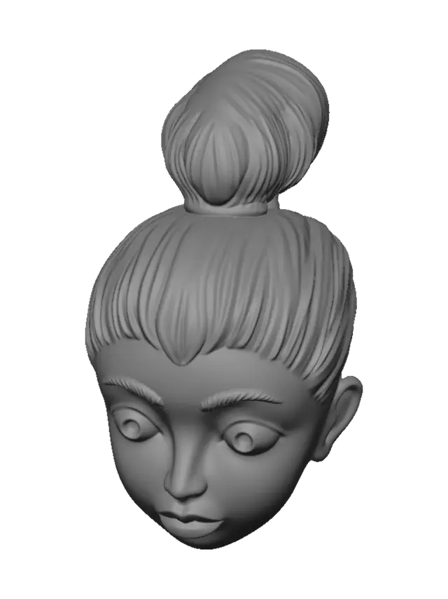 3D model for Wide-Eyed in Ink
