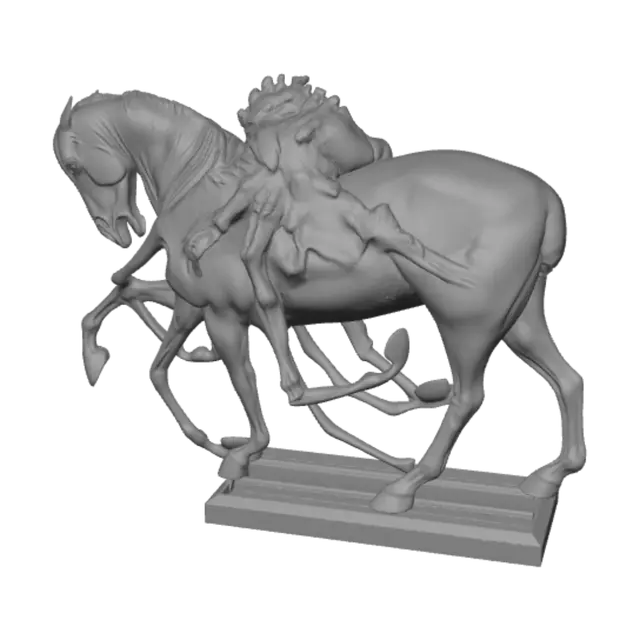 3D model for Entwined Horses