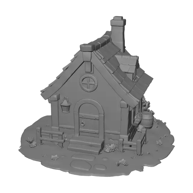 3D model for Hearthside Cottage