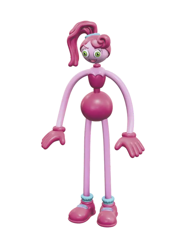 3D model for Low-Poly Mommy Long Legs Poppy Playtime