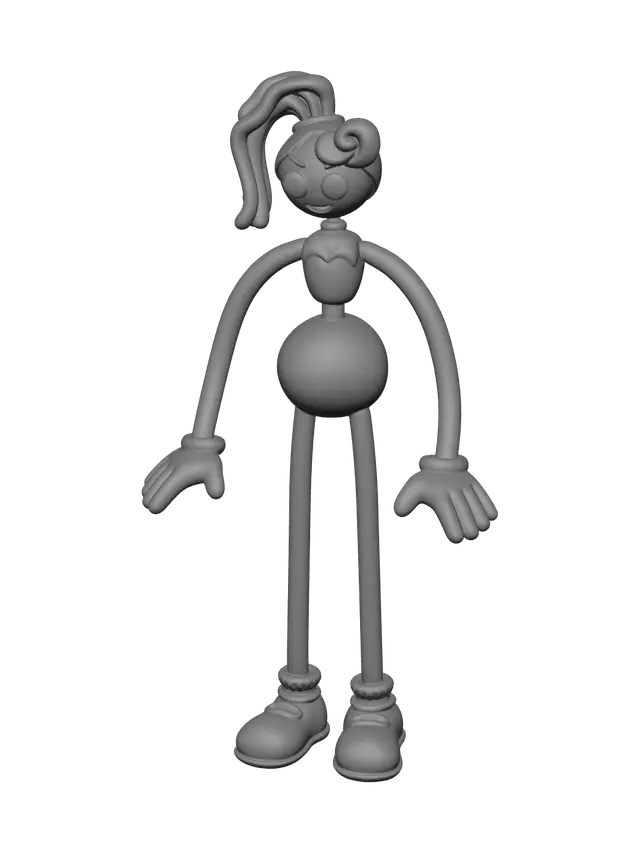 3D model for Low-Poly Mommy Long Legs Poppy Playtime