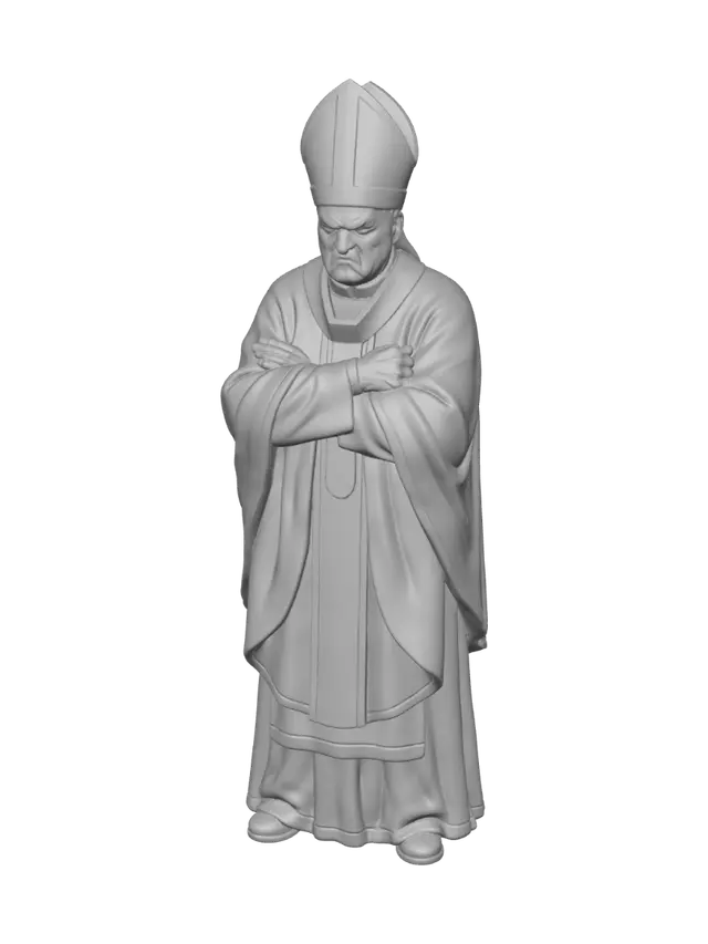 3D model for The Stern Bishop