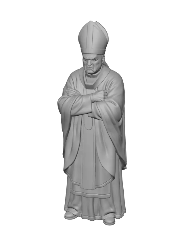 3D model for The Stern Bishop