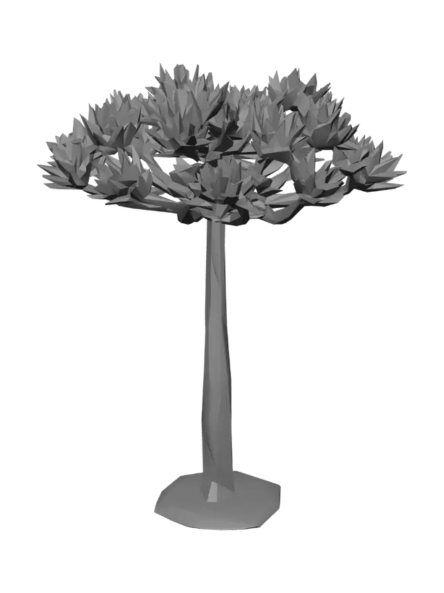 3D model for Low-Poly Tree