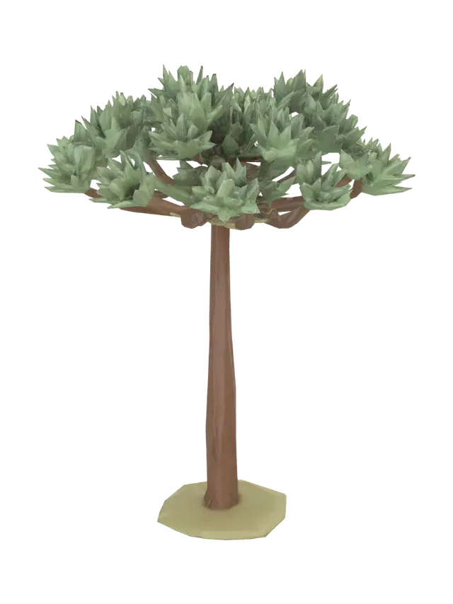 3D model for Low-Poly Tree