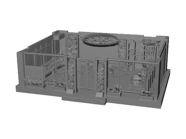 3D model for Bio-Flex Learning Oasis