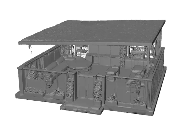3D model for Bio-Flex Learning Oasis