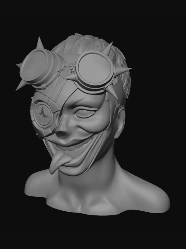 3D model for Clockwork Jester