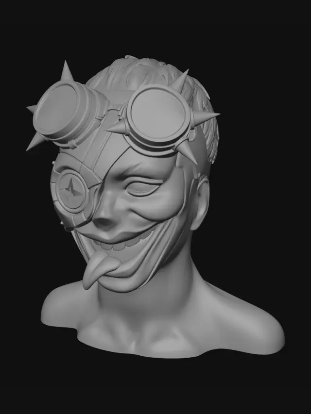 3D model for Clockwork Jester