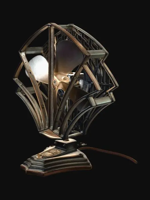 3D model for A desk fan from the 1930s