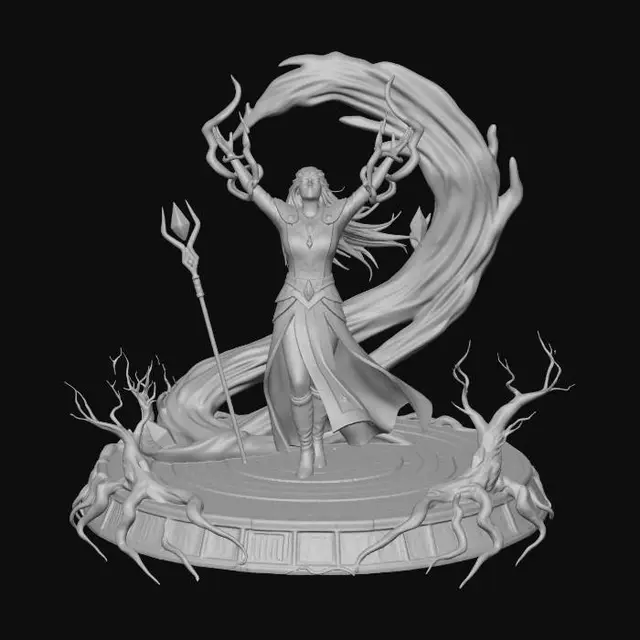 3D model for Summoner of Gaia