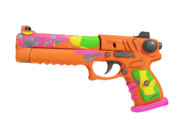 3D model for Stylized Fortnite Style Handmade Pistol, That Shoots Rocks
