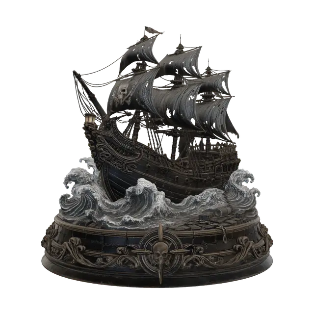 3D model for Abyssal Skullship