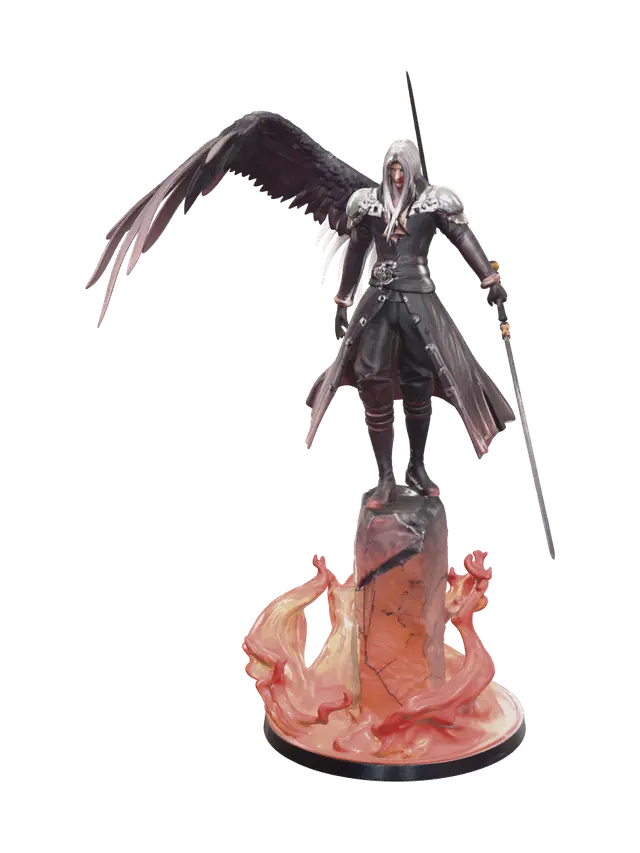 Sephiroth - Cgi 的 AI 生成 3D 模型