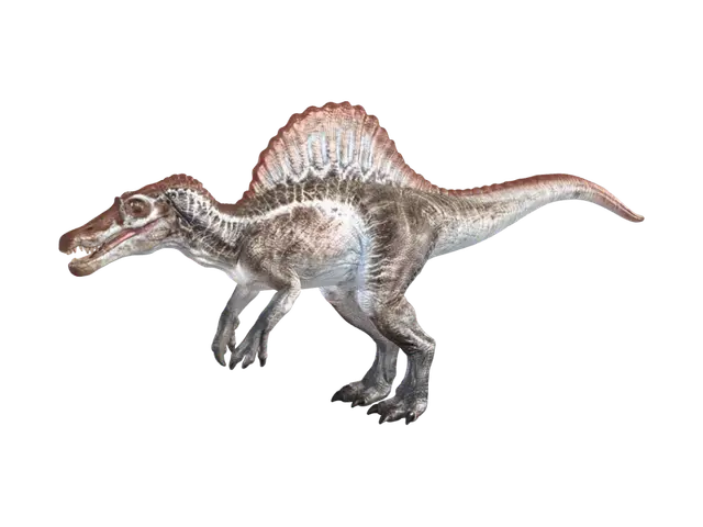 Spinosaurus - Dino 3D model, vytvořený pomocí AI