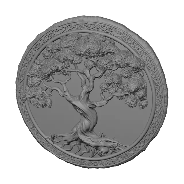 3D model for Celtic Tree of Life