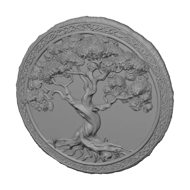 3D model for Celtic Tree of Life