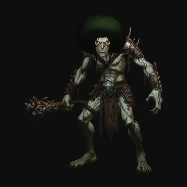 3D model for Ironbound Wretch