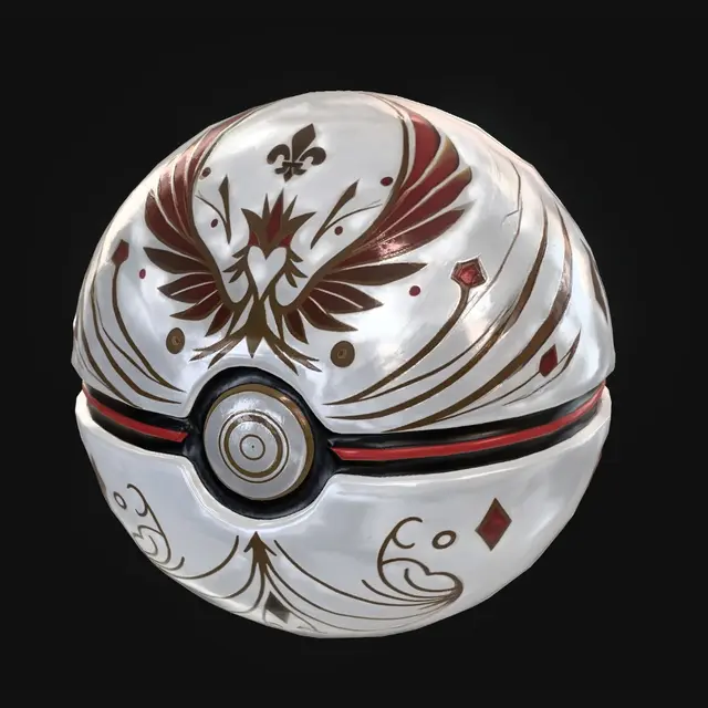 3D model for Celestial Phoenix Ball