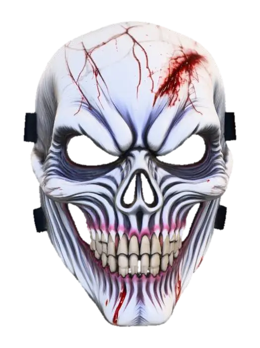 Skull Fury 3D model, vytvořený pomocí AI