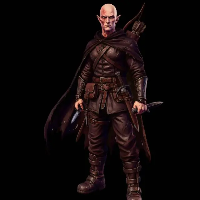 3D model for Scarred Ranger