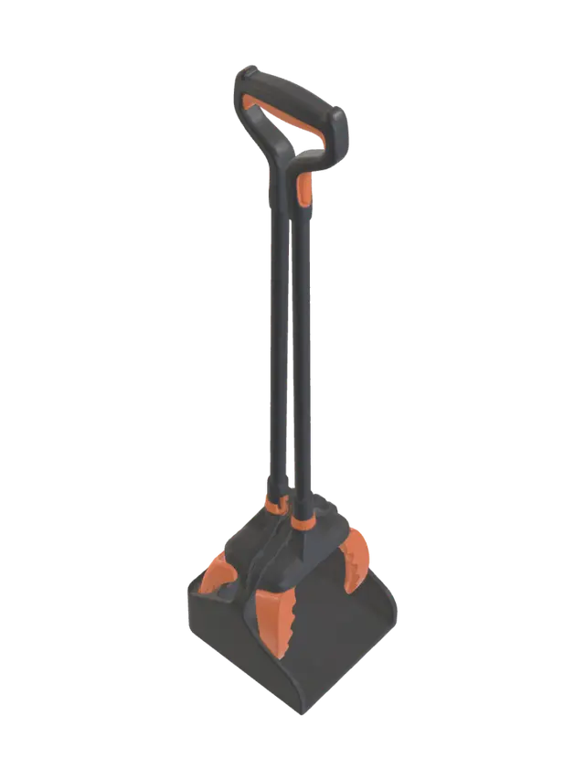 Long Handle Pooper Scooper 3D - Robust 3D model, vytvořený pomocí AI
