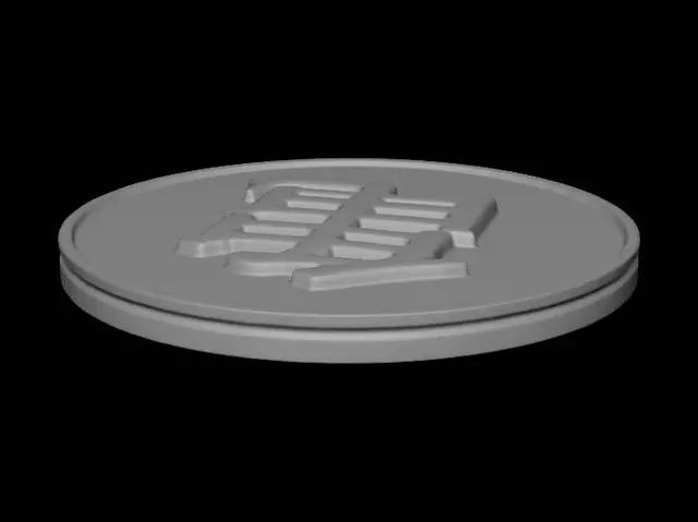 3D model for Electric Coin