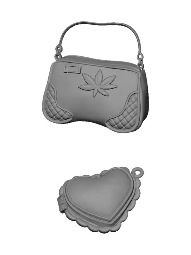 3D model for Puffy Backpack Sketch
