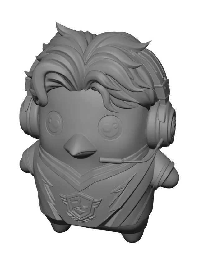 3D model for DJ Chick