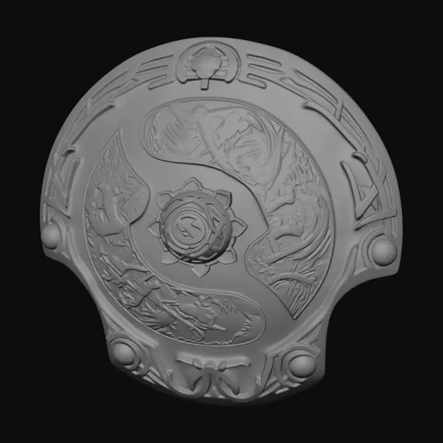 3D model for Norse Engraved Shield